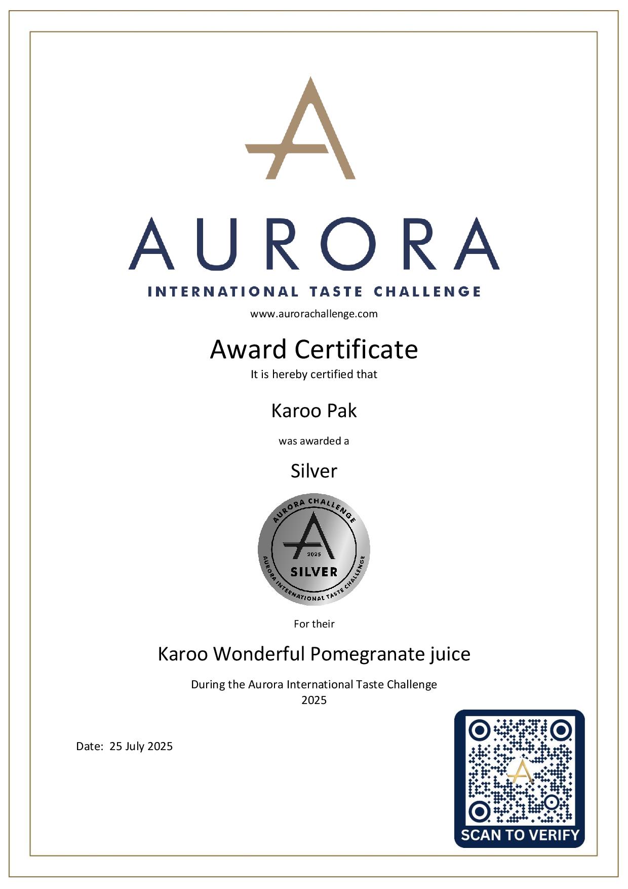 Aurora Taste Challenge Image